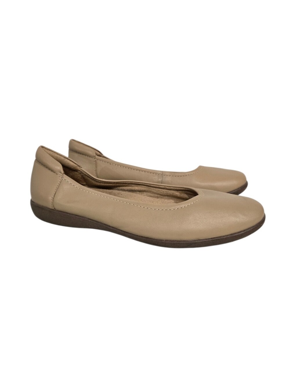 Naturalizer Tan Ballet Flats - Picture 2 of 8